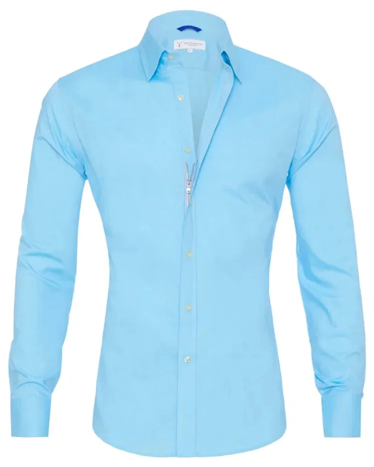 Vince | Wrinkle-free zippered shirt