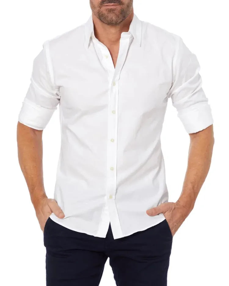 Vince | Wrinkle-free zippered shirt