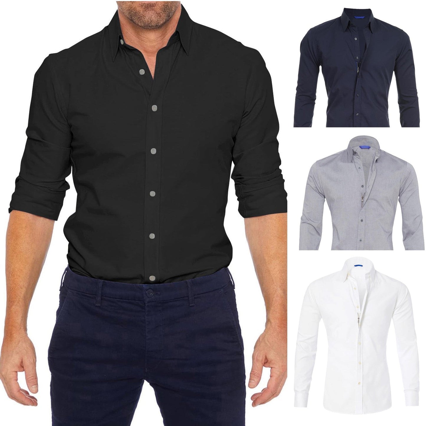 Vince | Wrinkle-free zippered shirt